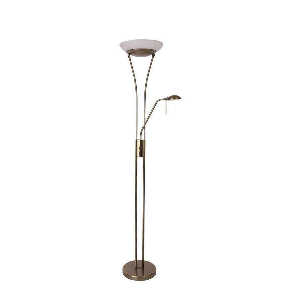 Lexi REED LED Floor Lamp - Dimmable Mother & Child Uplighter-Lexi Lighting-Ozlighting.com.au
