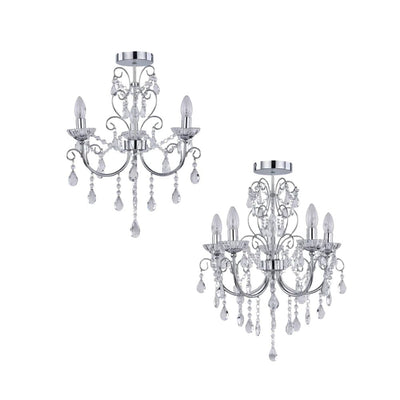 Lexi RENAISSANCE - 3/5 Light Chandelier-Lexi Lighting-Ozlighting.com.au