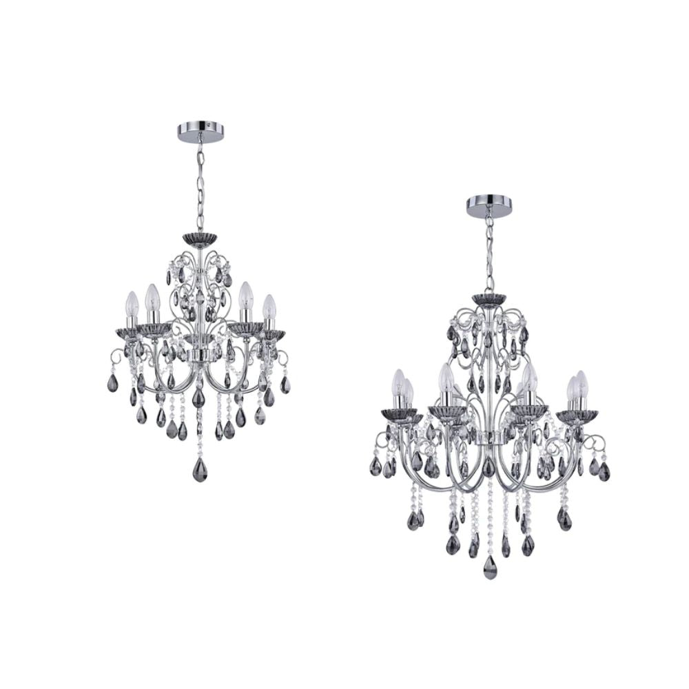 Lexi ROVERT Chandelier - 5/8 Light-Lexi Lighting-Ozlighting.com.au