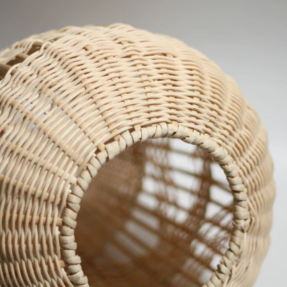 Lexi SHIRI Pendant - 1 Light Rattan-Lexi Lighting-Ozlighting.com.au