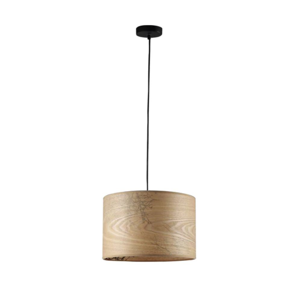Lexi SYLVIE Pendant - 1 Light Wood Veneer-Lexi Lighting-Ozlighting.com.au
