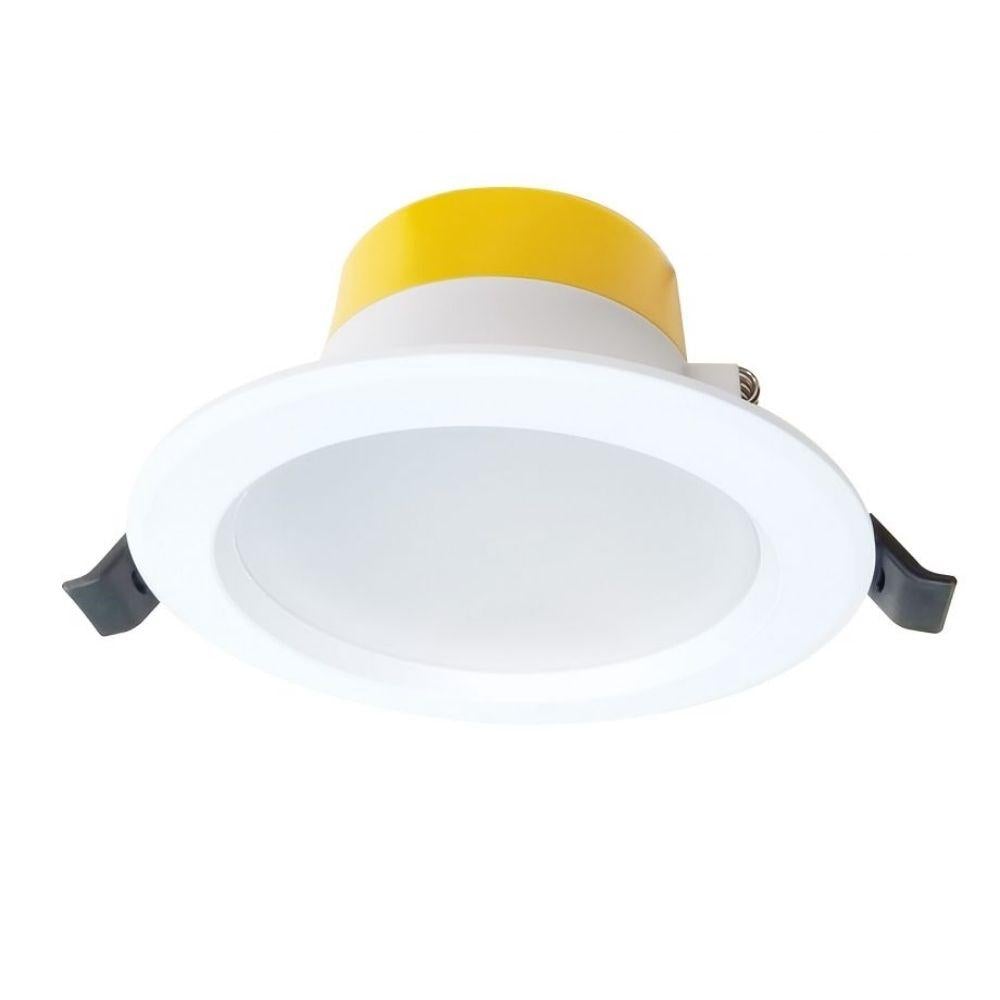 Mercator AAYDAN - 8W LED Tri-Colour Dimmable Deep Face Lens/Diffused PC Downlight IP44-Mercator-Ozlighting.com.au