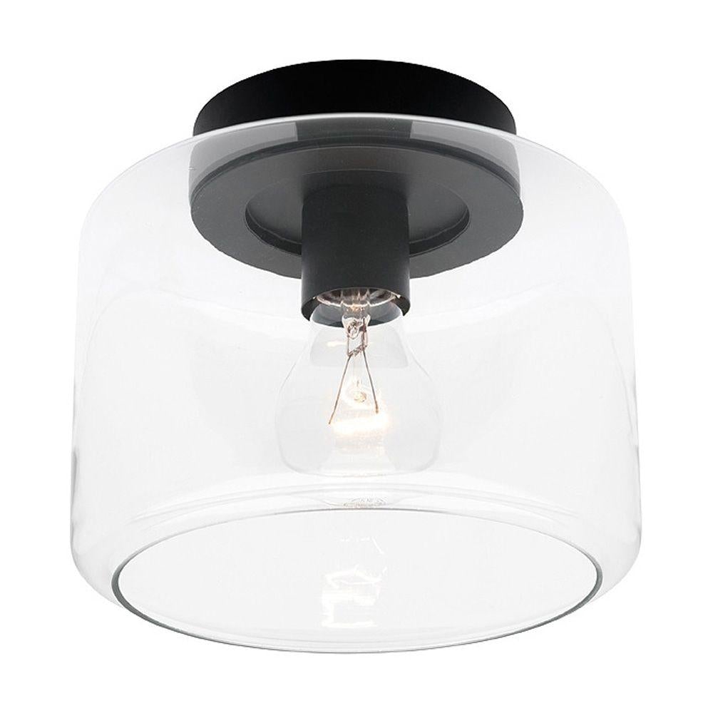 Mercator BLASKO - DIY Batten Fix Holder Cover Clear Glass Ceiling Light Shade Only-Mercator-Ozlighting.com.au