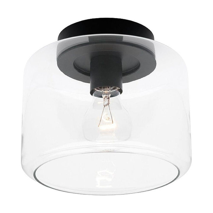 Mercator BLASKO - DIY Batten Fix Holder Cover Clear Glass Ceiling Light Shade Only-Mercator-Ozlighting.com.au