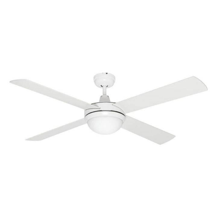 Mercator CAPRICE - 4 Blade 1300mm 52" Ceiling Fan with Light-Mercator-Ozlighting.com.au