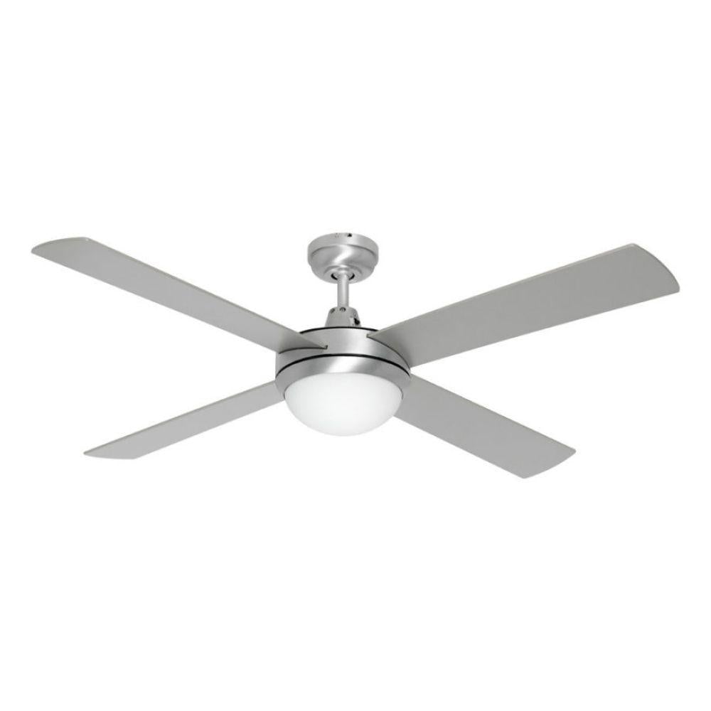 Mercator CAPRICE Ceiling Fan - 4 Blade 1300mm 52", Light-Mercator-Ozlighting.com.au