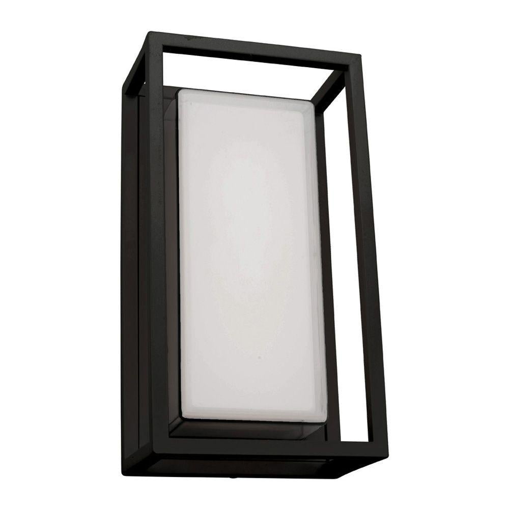 Mercator CAYMAN - 12W LED Modern Exterior Flush Wall Light IP54 - 3000K-Mercator-Ozlighting.com.au
