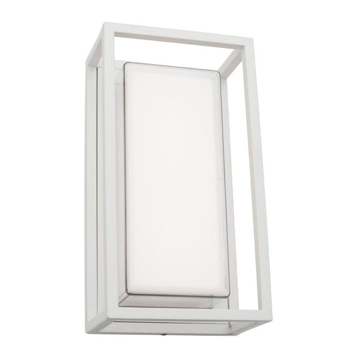 Mercator CAYMAN - 12W LED Modern Exterior Flush Wall Light IP54 - 3000K-Mercator-Ozlighting.com.au