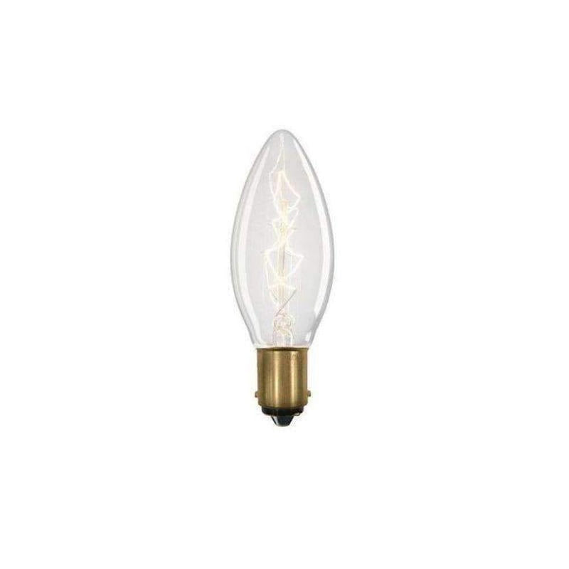 Mercator CF-CANDLE - 25W Candle Shape Carbon Filament Globe - B15-Mercator-Ozlighting.com.au