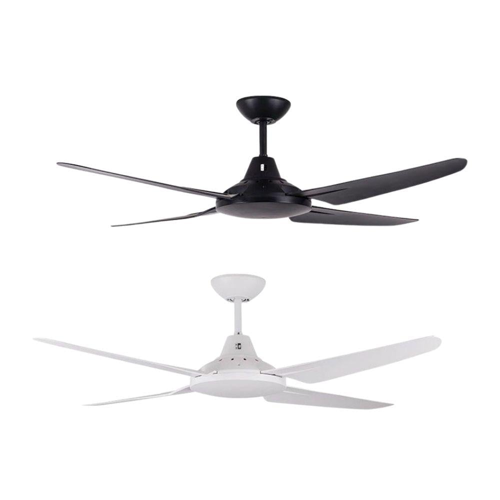 Mercator CLARE Ceiling Fan - 4 Blade 1350mm 53" ABS-Mercator-Ozlighting.com.au
