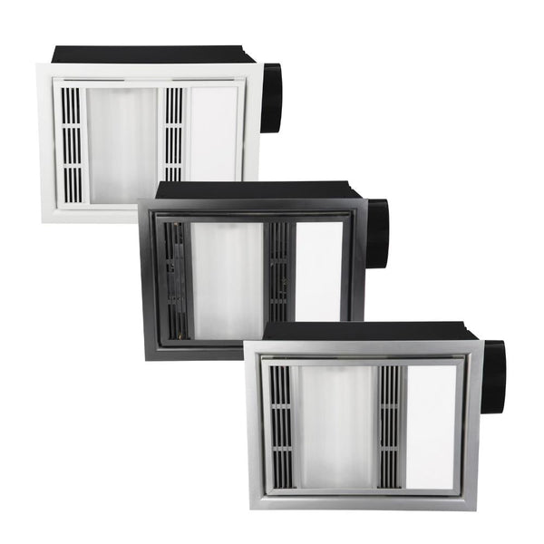 Mercator DOMINI - 3-in-1 Bathroom Heater, Exhaust Fan And CCT – Ozlighting