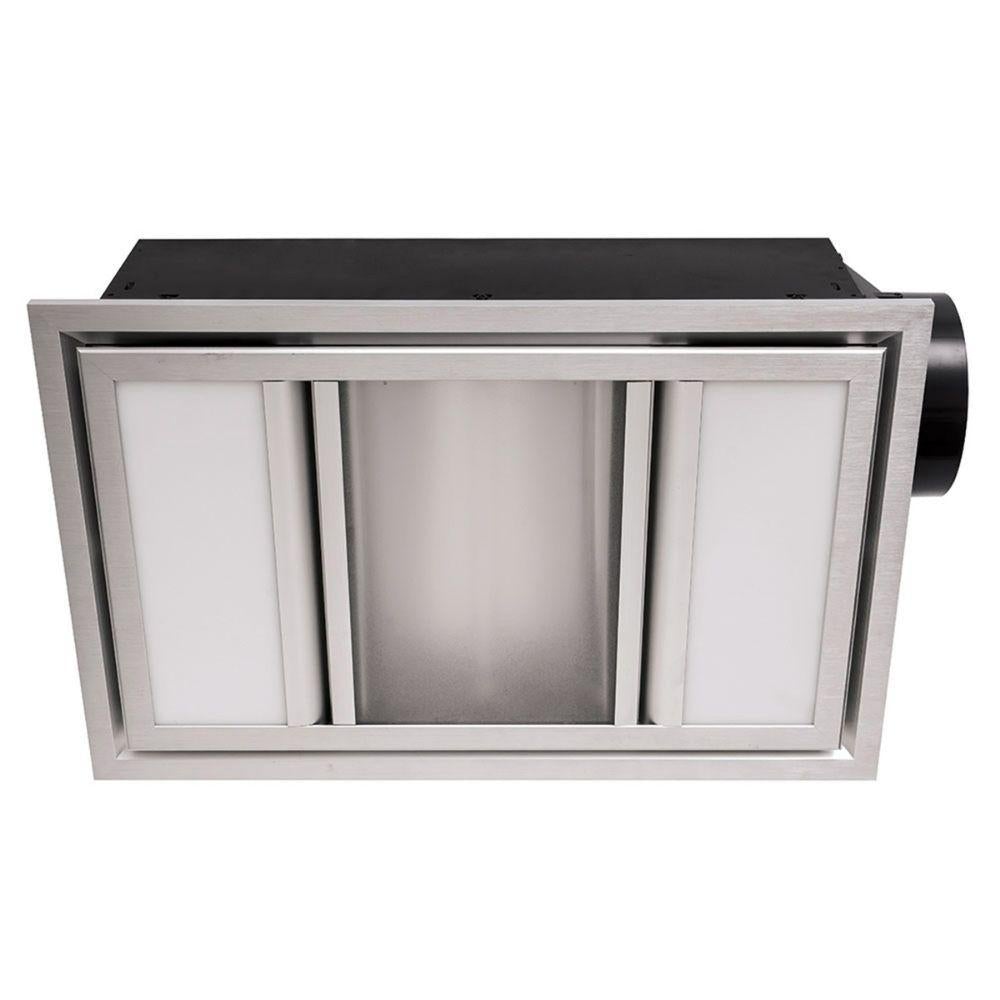 Mercator DOMINO Bathroom Heater - 3-in-1 Series 2, Exhaust Fan and 2x10W LED Light 3-CCT-Mercator-Ozlighting.com.au