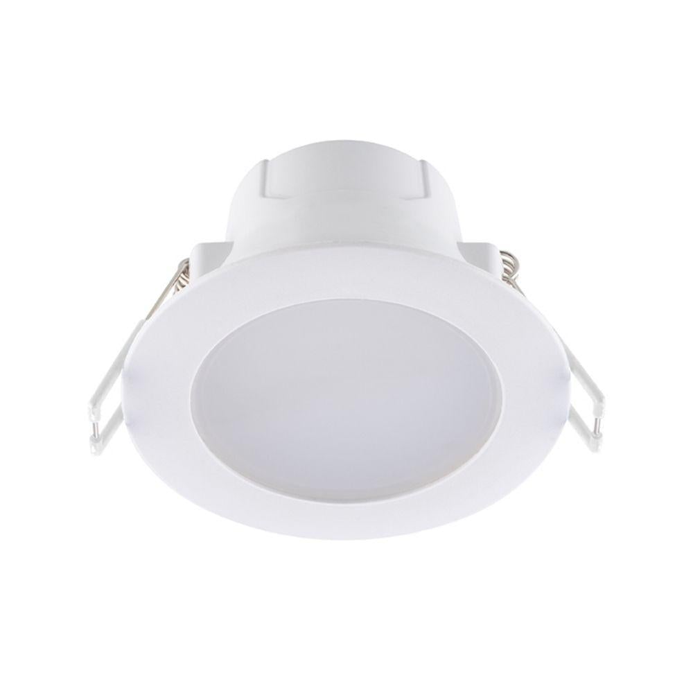 Mercator EKO-MINI LED Downlight - 6W Tri-Colour Dimmable Mini Round Flat Face, IP44-Mercator-Ozlighting.com.au