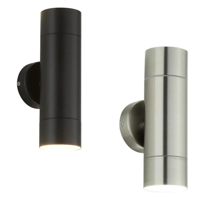 Mercator ELIZA II - 2x8W LED GU10 Exterior Up/Down Wall Light IP65 - 4000K-Mercator-Ozlighting.com.au