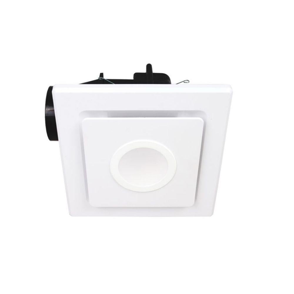 Mercator EMELINE II Exhaust Fan - Round/Square, IPX4 4000K-Mercator-Ozlighting.com.au
