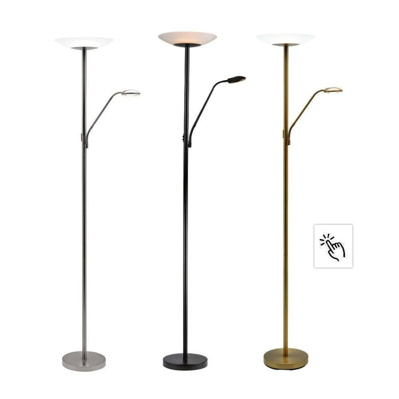 Mercator EMILIA - Dimmable LED Mother & Child Uplighter Floor Lamp-Mercator-Ozlighting.com.au