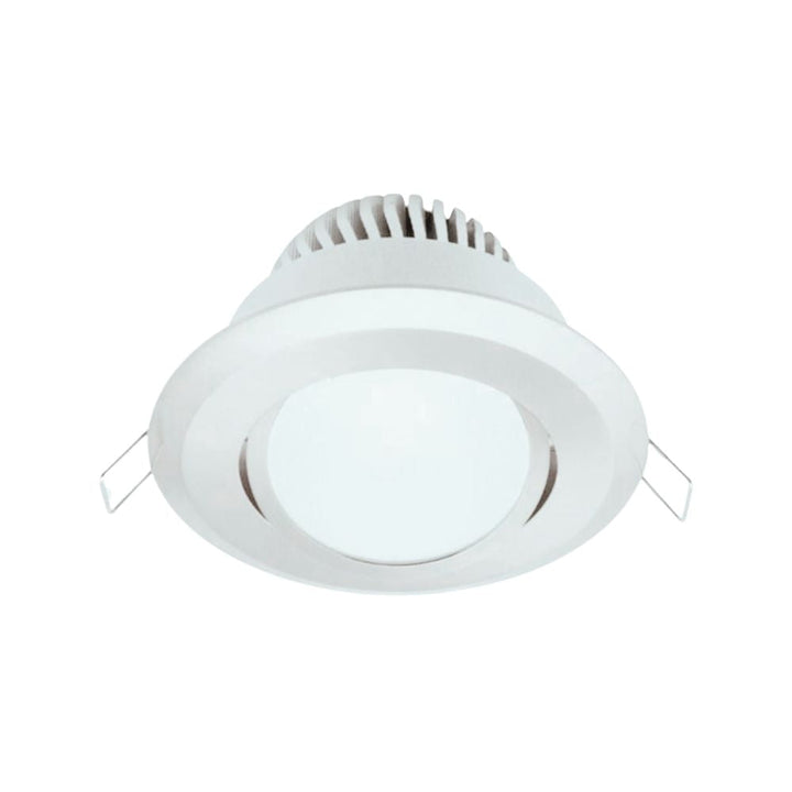 Mercator EQUINOX-3 - 14W LED Tri-Colour Dimmable Gimbal Downlight IP65 White-Mercator-Ozlighting.com.au