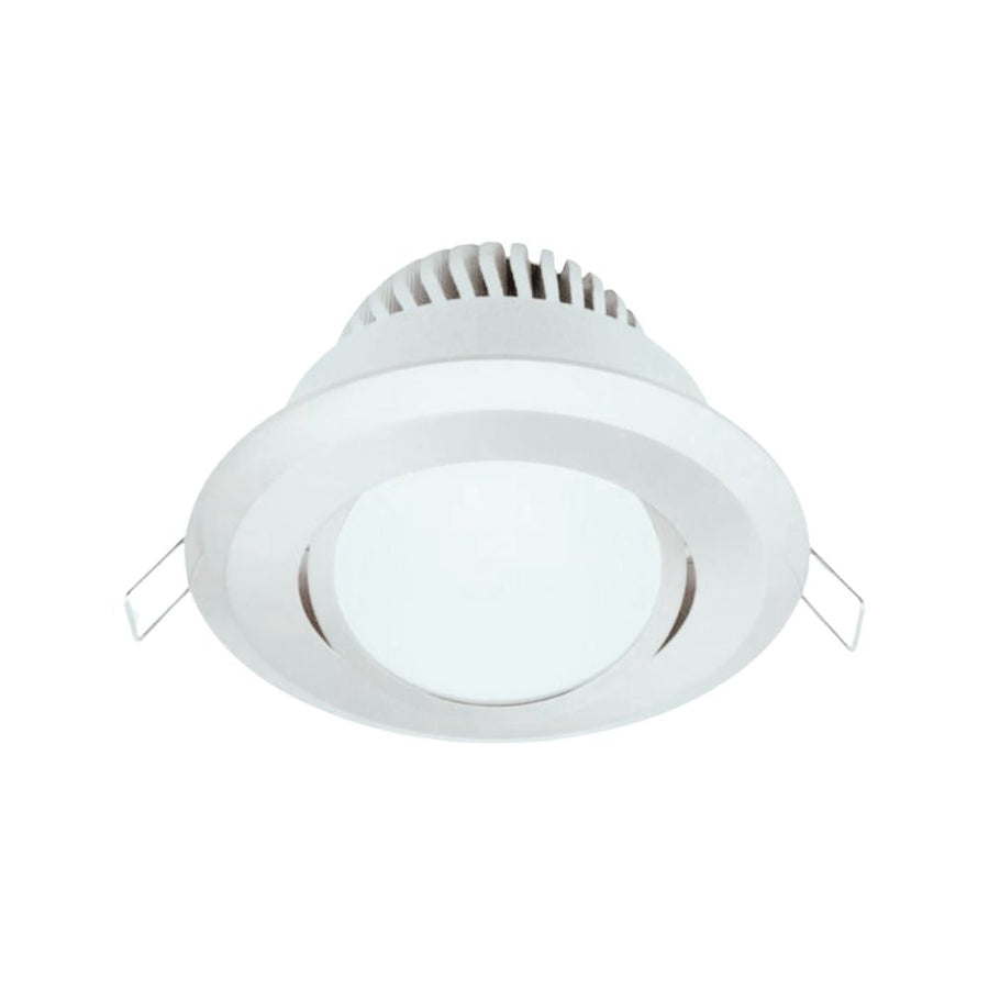 Mercator EQUINOX-3 - 14W LED Tri-Colour Dimmable Gimbal Downlight IP65 White-Mercator-Ozlighting.com.au