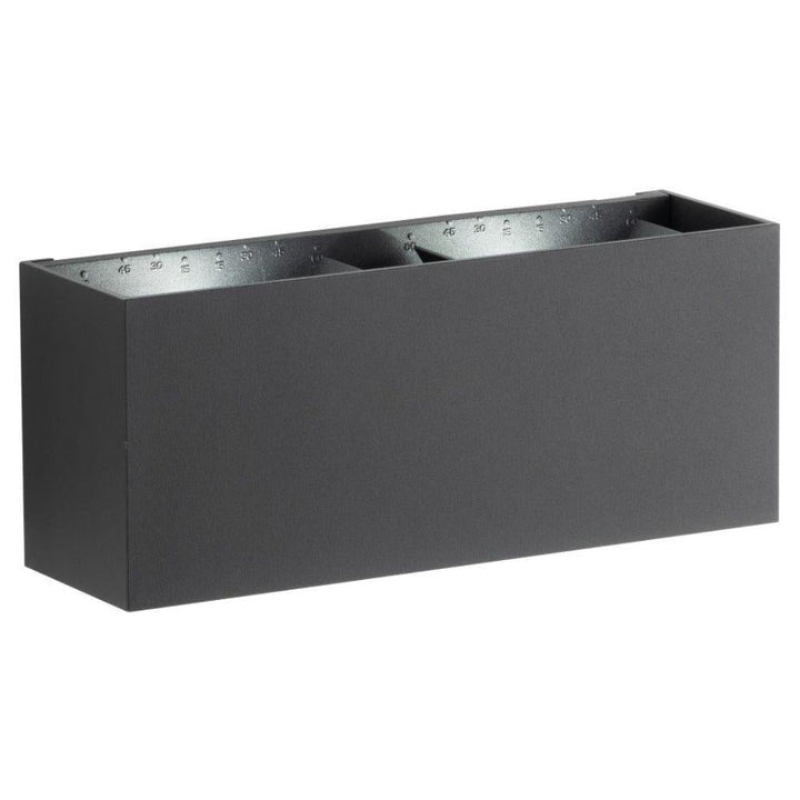 Mercator EVORA - 10W/18W LED Small/Large Modern Exterior Up/Down Wall Light IP65 - 3000K-Mercator-Ozlighting.com.au