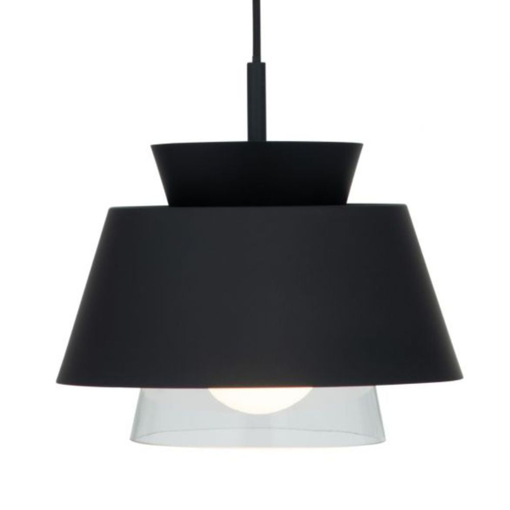 Mercator FAWKNER Pendant - 1 Light Aluminium, IP20-Mercator-Ozlighting.com.au