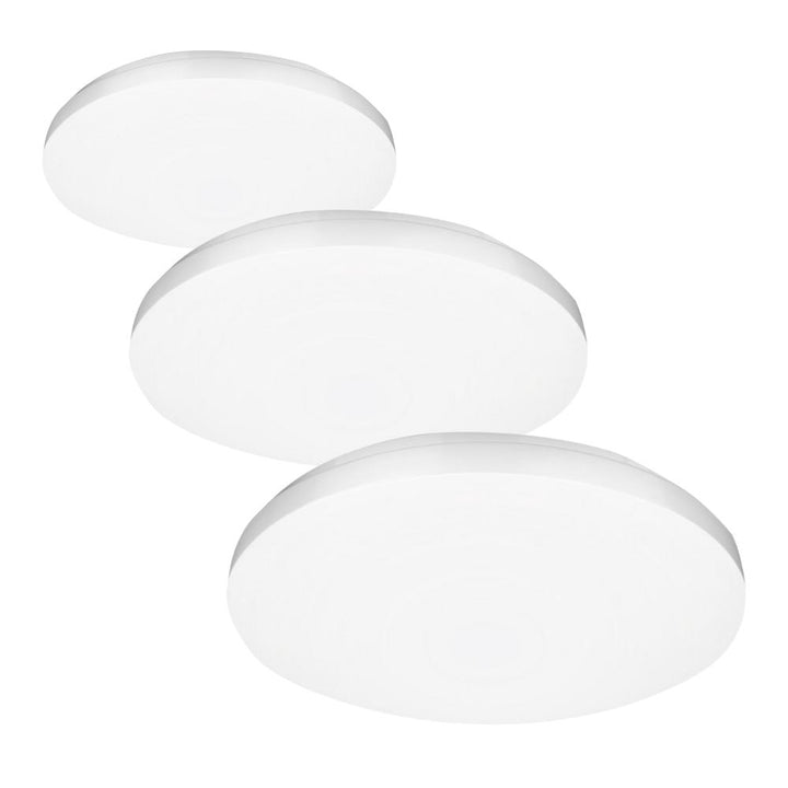 Mercator FRANKLIN II - 18W LED Oyster Ceiling Light Tri-Colour-Mercator-Ozlighting.com.au