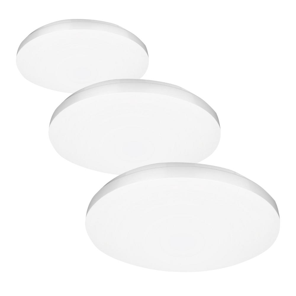 Mercator FRANKLIN II LED Oyster Ceiling Light - 18W/24W/36W, Tri-Colour-Mercator-Ozlighting.com.au