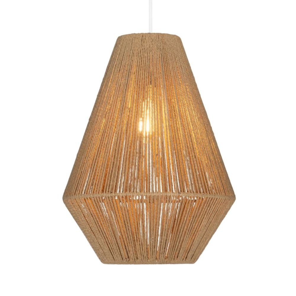 Mercator HOBART Pendant - 1 Light Rope-Mercator-Ozlighting.com.au
