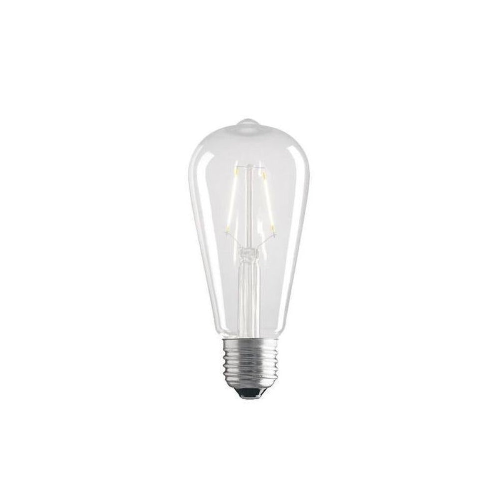 Mercator LF-PEAR - 7.5W LED Dimmable Pear ST64 Shape Clear Globe - E27/B22-Mercator-Ozlighting.com.au