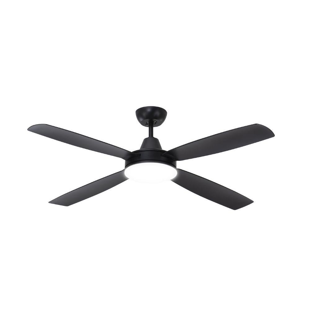 Mercator NEMOI DC Ceiling Fan - 35W 1370mm 54", Light Quad-Colour-Mercator-Ozlighting.com.au