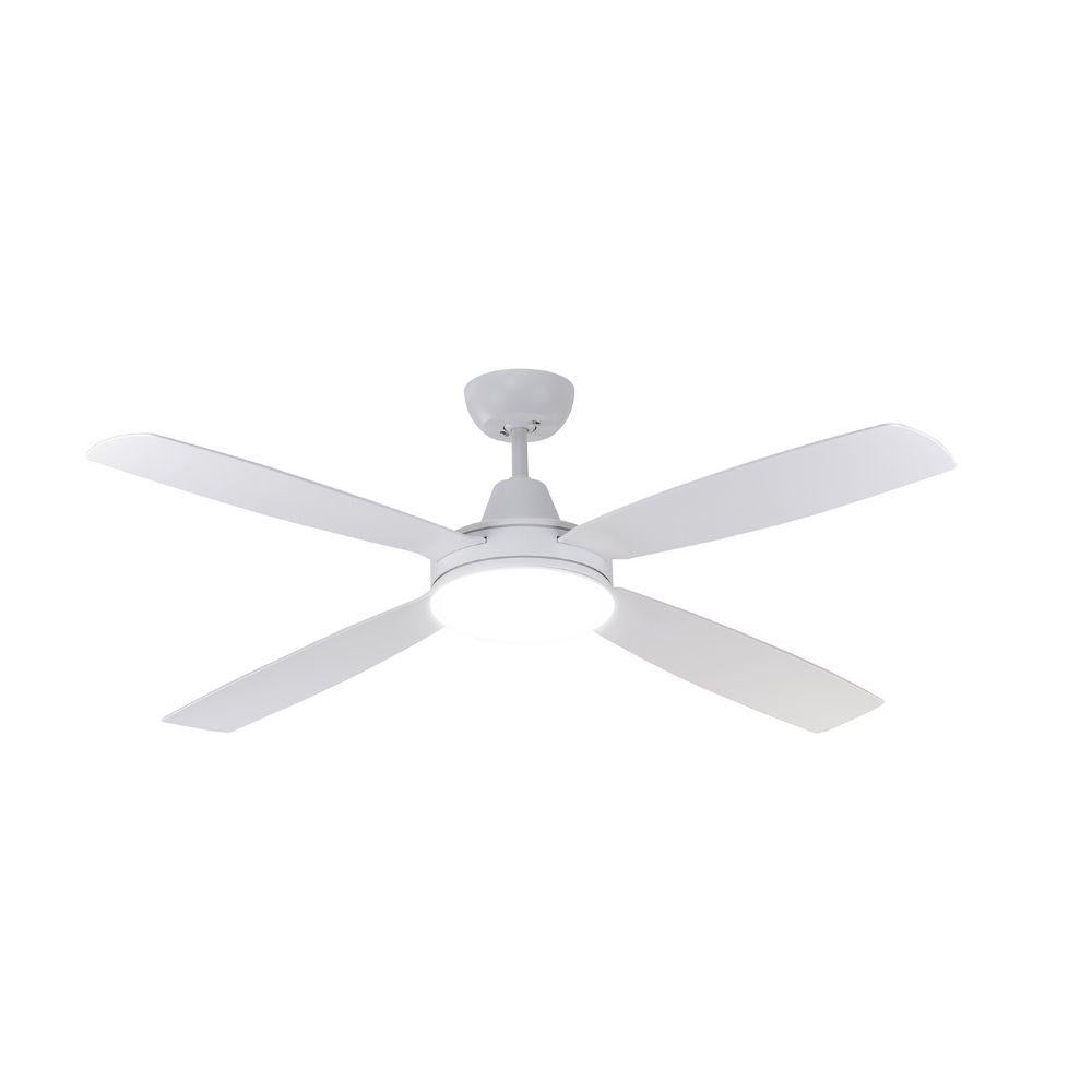 Mercator NEMOI DC Ceiling Fan - 35W 1370mm 54", Light Quad-Colour-Mercator-Ozlighting.com.au