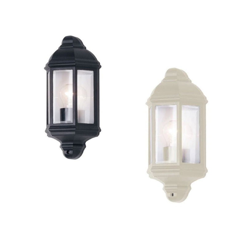 Mercator NEPEAN II - Half Exterior Flush Wall Bracket Light IP44-Mercator-Ozlighting.com.au