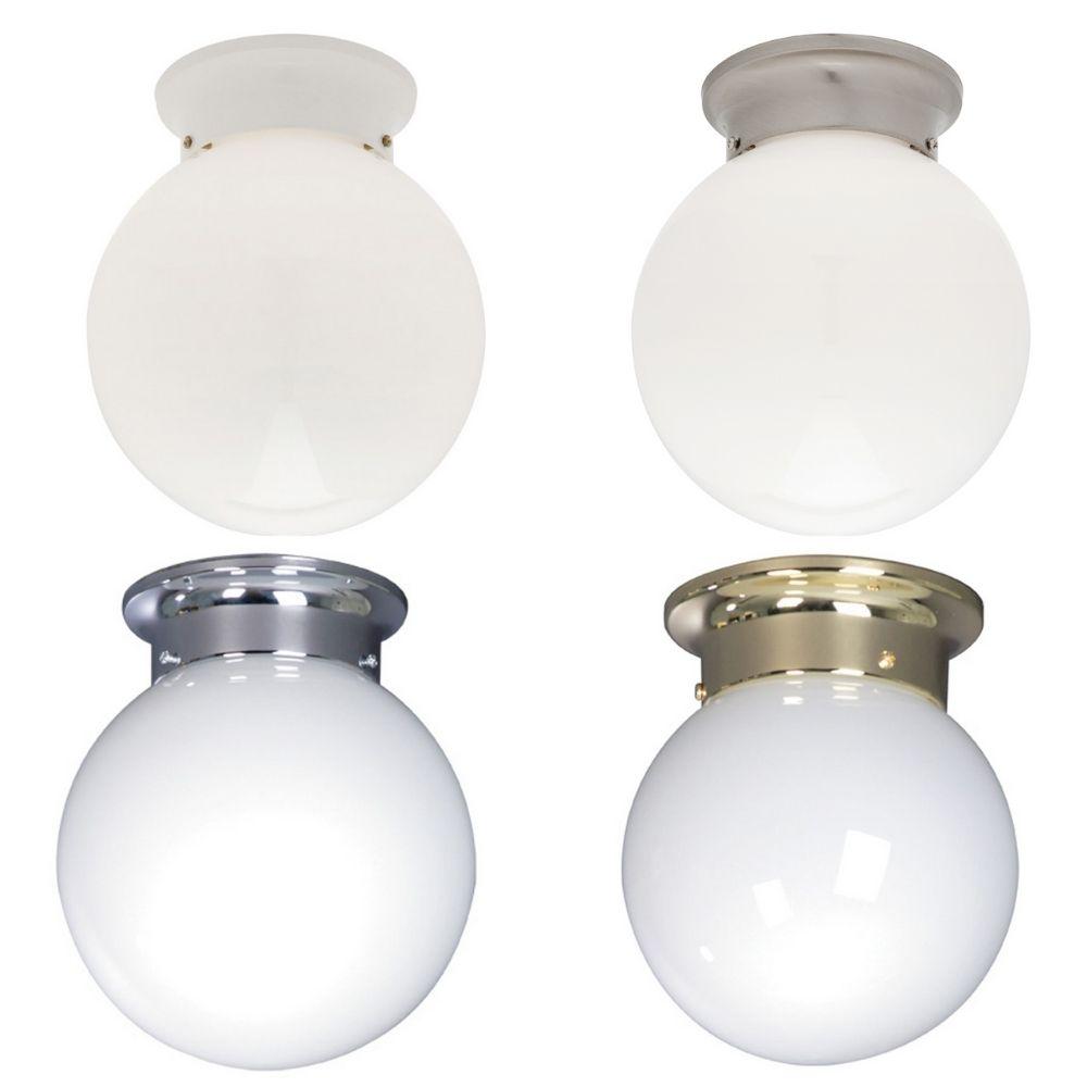 Mercator OPAL-BALL-DIY - DIY Batten Fix Holder Cover Glass Ceiling Light Shade-Mercator-Ozlighting.com.au