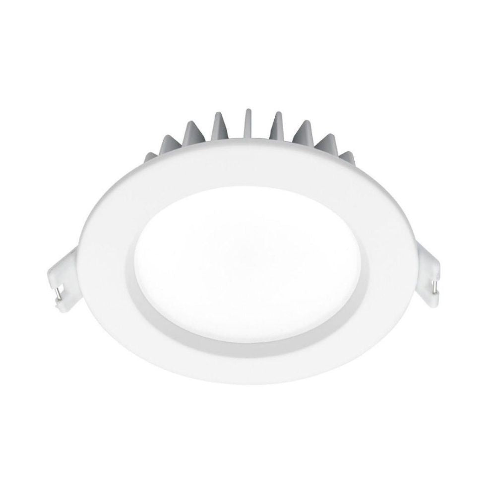 Mercator OPTICA LED Downlight - 10W Tri-Colour Dimmable Round Deep Face, IP44-Mercator-Ozlighting.com.au