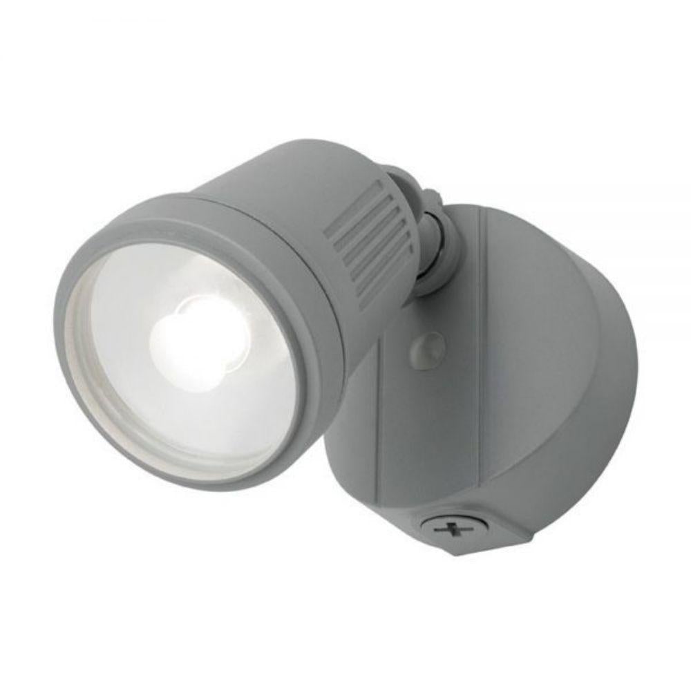 Mercator OTTO - 12W LED Single Head Exterior Security PC Spotlight IP54 - 4000K-Mercator-Ozlighting.com.au