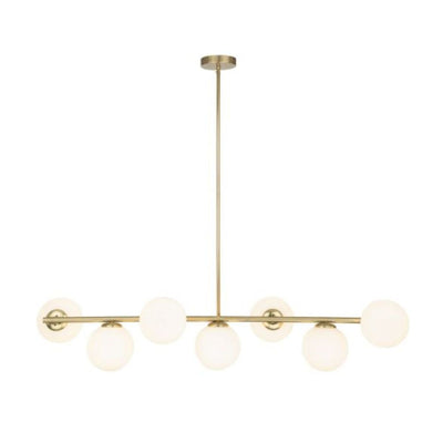 Mercator PRESTON - 7 Light Metal & Glass Pendant-Mercator-Ozlighting.com.au