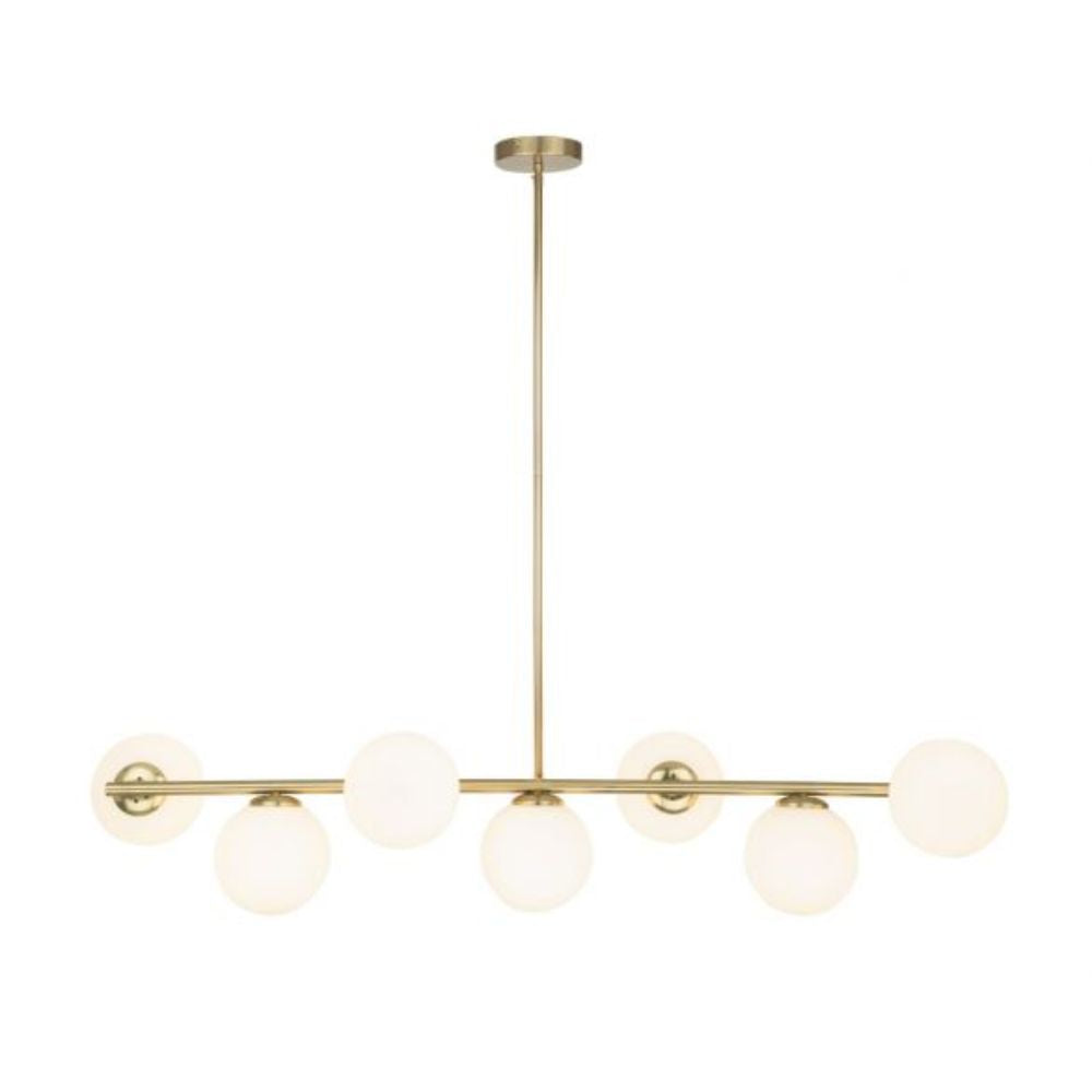 Mercator PRESTON Pendant - 7 Light Metal & Glass-Mercator-Ozlighting.com.au