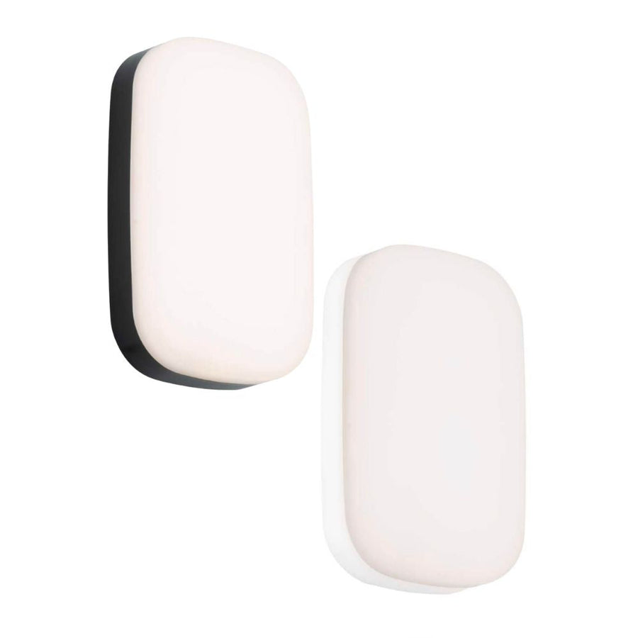 Mercator RYDER - 15W LED Tri-Colour Modern Exterior Flush Wall Light IP54-Mercator-Ozlighting.com.au