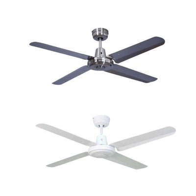 Mercator SWIFT - 80W 4 Blade 1200mm 48" Metal Ceiling Fan-Mercator-Ozlighting.com.au