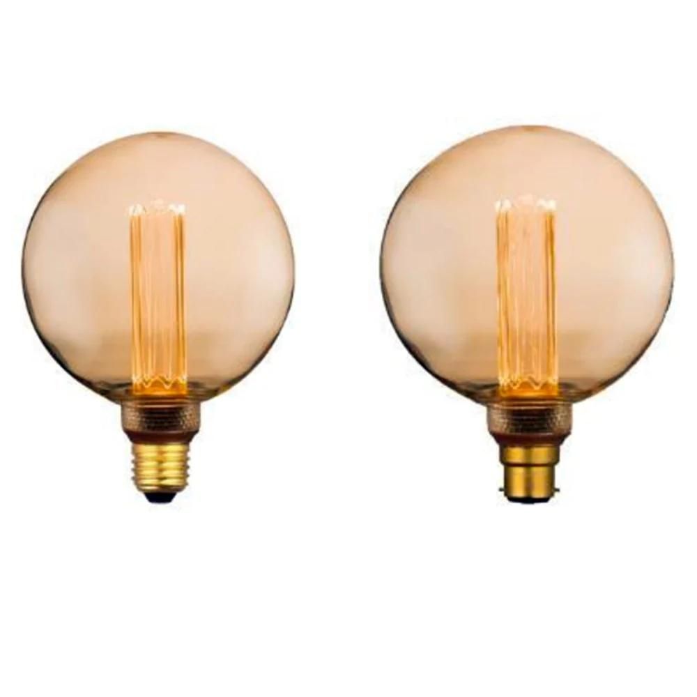 Mercator VINTAGE - 4W LED Decorative Globe G125 - E27 / B22-Mercator-Ozlighting.com.au