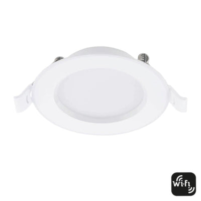 Mercator WALTER - 9W LED Smart Wi-Fi CCT Tuneable Dimmable Deep Face Downlight IP44-Mercator-Ozlighting.com.au