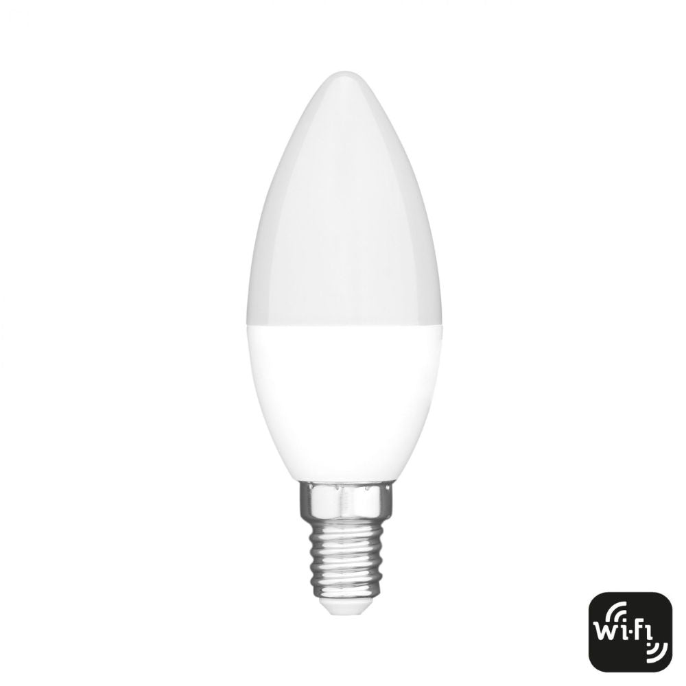Mercator WIFI CANDLE LED Globe - 4W, E14 / B15-Mercator-Ozlighting.com.au