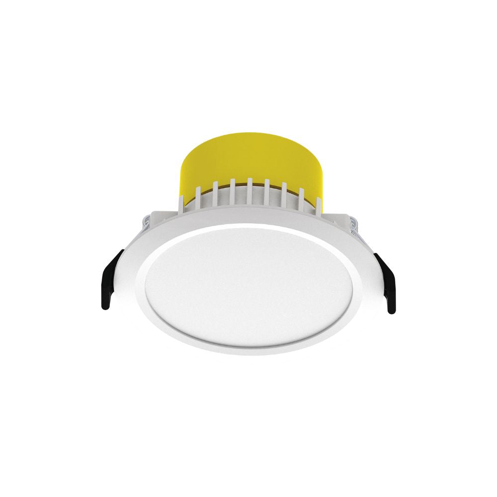Mercator ZEKE - 7W LED Tri-Colour Dimmable Mini Round Flat Face Downlight IP44-Mercator-Ozlighting.com.au
