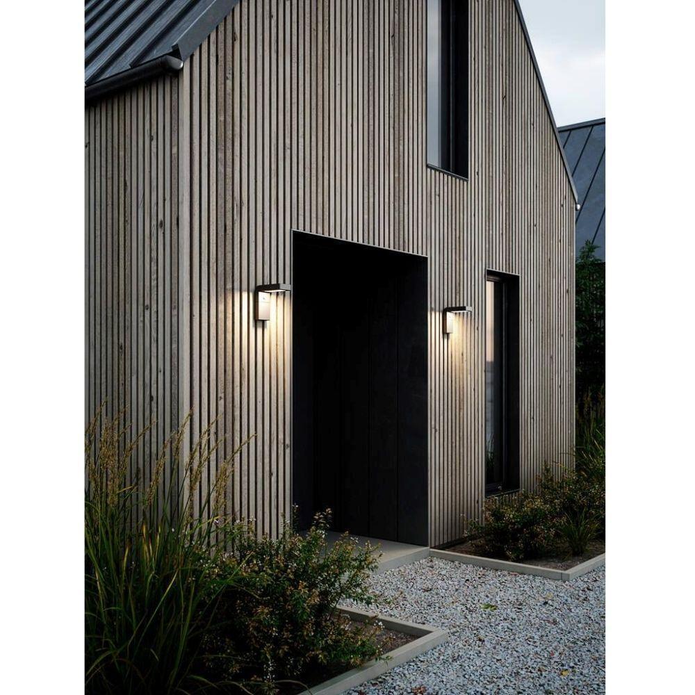 Nordlux ALYA - Solar Powered 5W LED IP44 Exterior Wall Light With Sensor - 3000K-Nordlux-Ozlighting.com.au