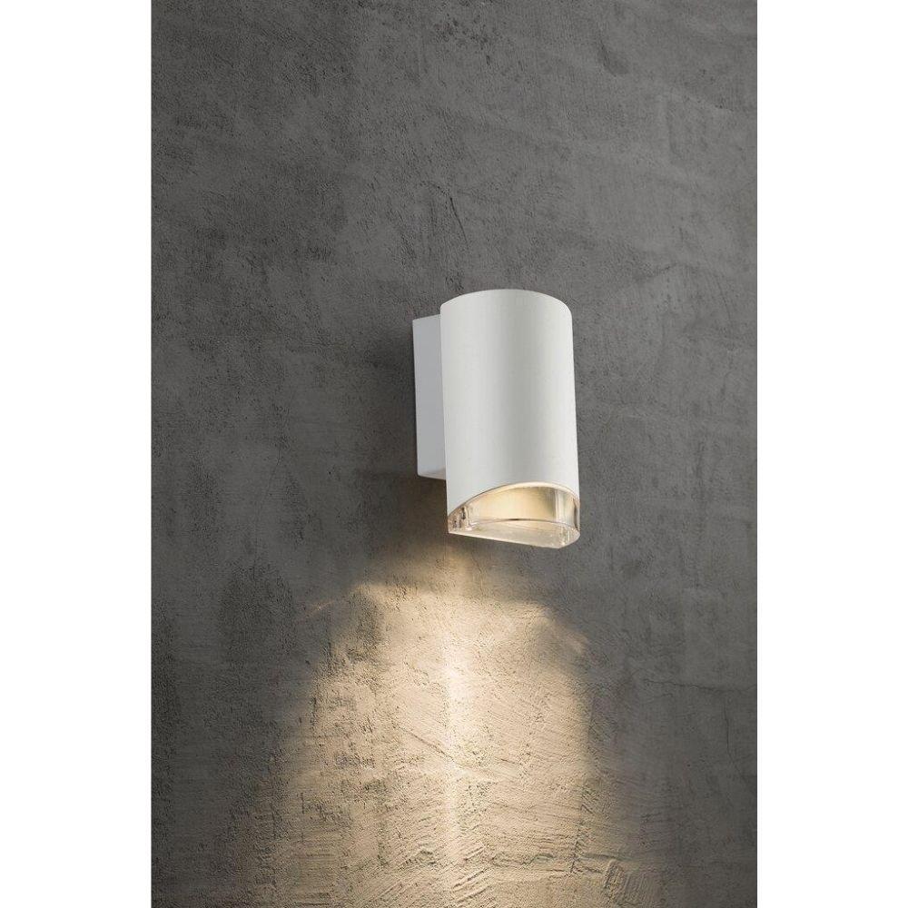Nordlux ARN - GU10 Modern Exterior Down Only Wall Light IP44-Nordlux-Ozlighting.com.au