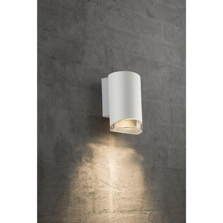 Nordlux ARN - GU10 Modern Exterior Down Only Wall Light IP44-Nordlux-Ozlighting.com.au