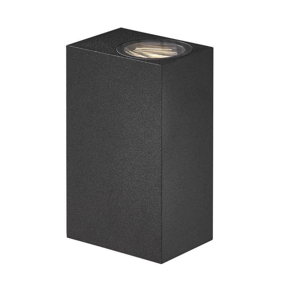 Nordlux ASBOL-KUBI - 13W LED Modern Exterior Up/Down Wall Light IP44 - 3000K-Nordlux-Ozlighting.com.au