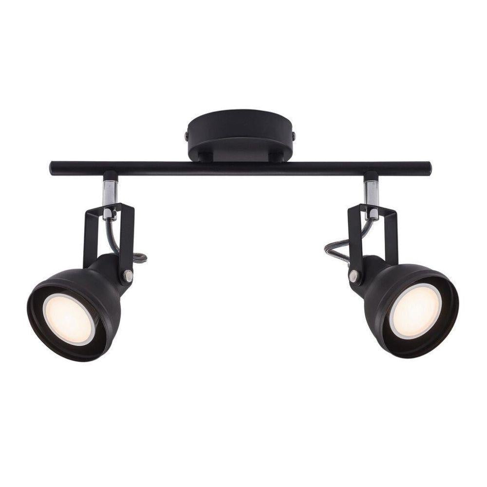 Nordlux ASLAK Bar Adjustable Spot Light - 2 Light-Nordlux-Ozlighting.com.au