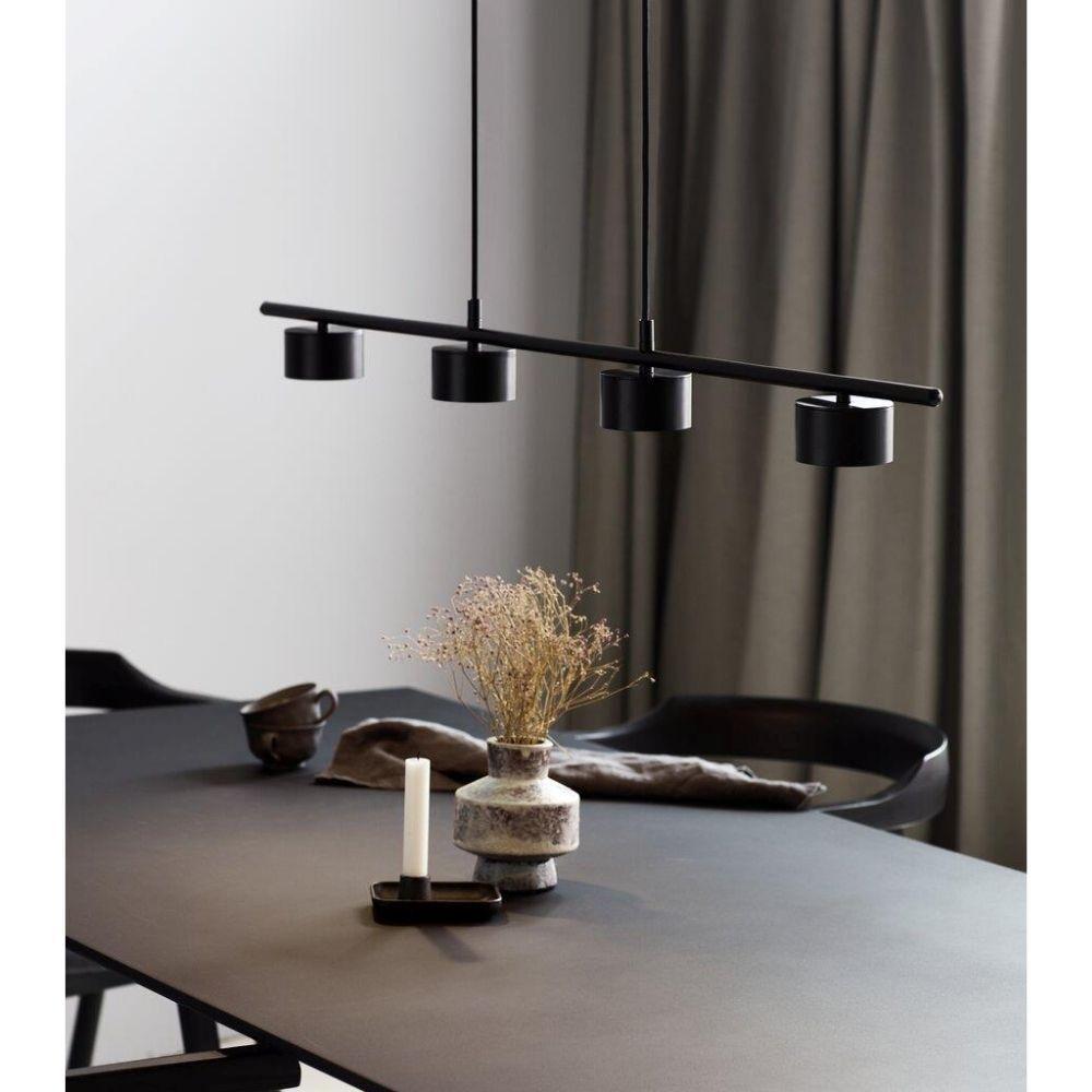 Nordlux CLYDE LED Bar Pendant - 20W 4 Light, 2700K-Nordlux-Ozlighting.com.au