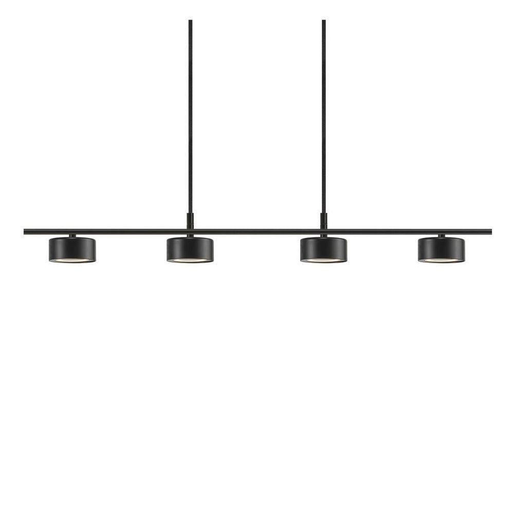 Nordlux CLYDE LED Bar Pendant - 20W 4 Light, 2700K-Nordlux-Ozlighting.com.au