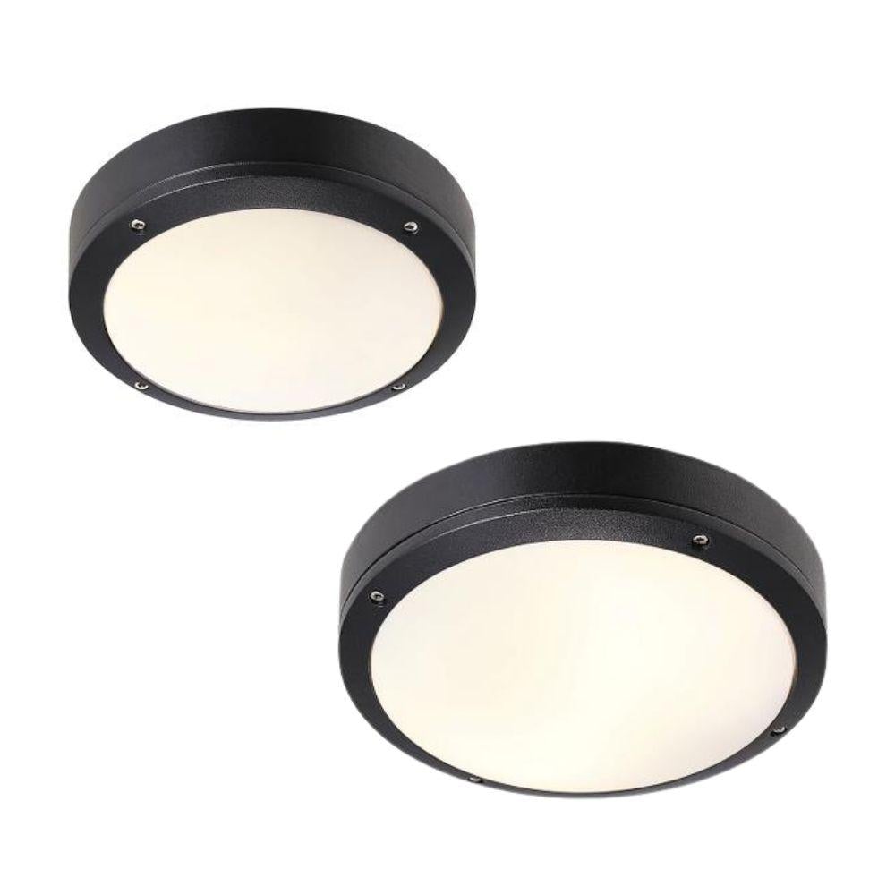 Nordlux DESI Ceiling Light - 12W/24W, IP44-Nordlux-Ozlighting.com.au